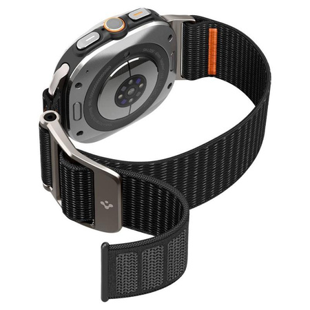 Spigen DuraPro Flex - szíj Samsung Galaxy Watch Ultra 47 mm-es órához (fekete)
