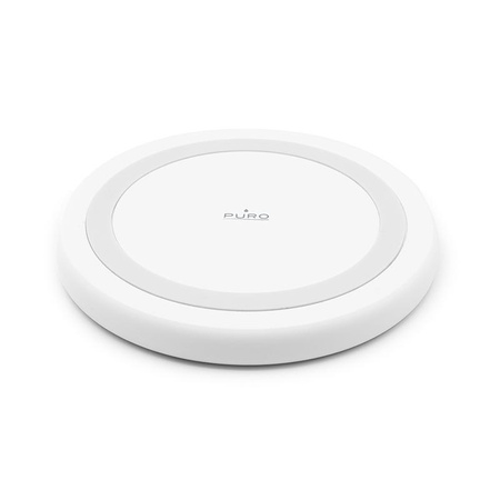 PURO Wireless Charging Station QI - Bezprzewodowa ładowarka indukcyjna Qi (biały)