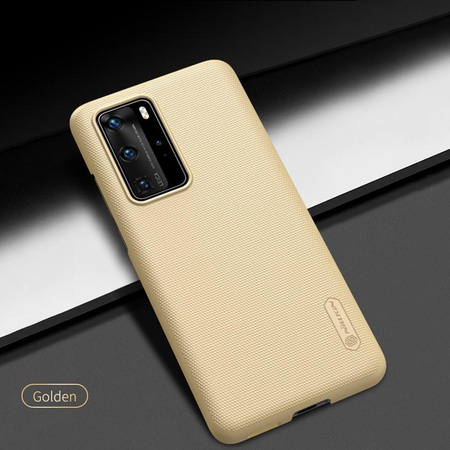 Nillkin Super Frosted Shield - Huawei P40 Pro Case (Golden)