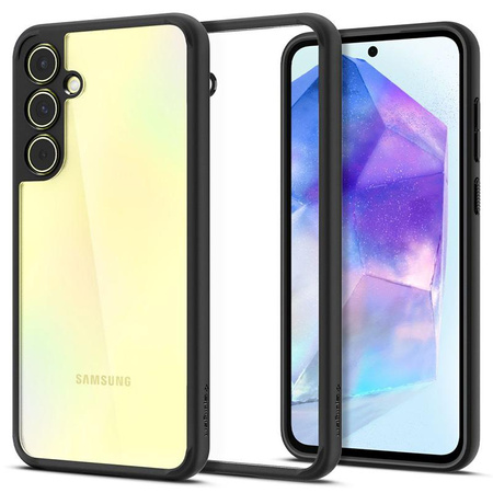 Spigen Ultra Hybrid - Gehäuse für Samsung Galaxy A55 5G (Mattschwarz)