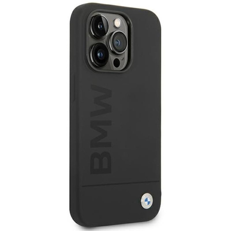 BMW szilikon aláírás Logó Magsafe - iPhone 14 Pro tok (fekete)