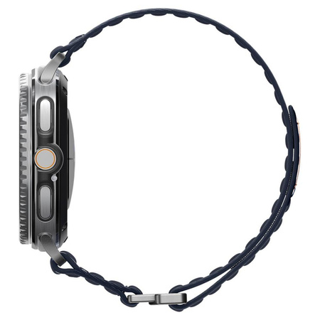 Spigen WBF0 Band - Strap for Samsung Galaxy Watch 8 / 8 Classic 40 / 44 / 46 mm (Navy)