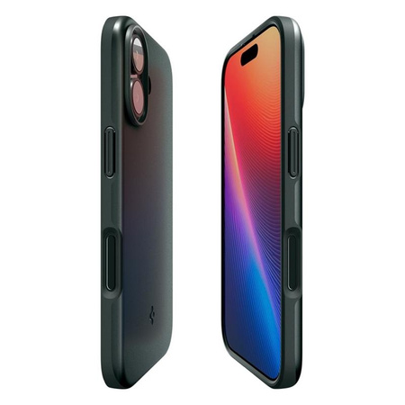 ETUI DO IPHONE 17 do MAGSAFE SPIGEN THIN FIT ORYGINALNE ZIELONE