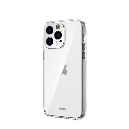 Moshi iGlaze - Pouzdro pro iPhone 14 Pro Max (stříbrná Luna)