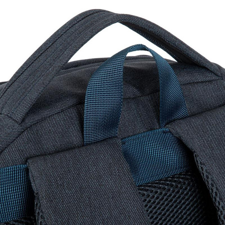 Rivacase - Galapagos, sac à dos pour ordinateur portable 15.6" (gris foncé)