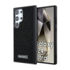 Karl Lagerfeld Rhinestone Metal Logo - pouzdro Samsung Galaxy S24 Ultra (černé)