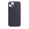 Apple Leather Case - Étui en cuir avec MagSafe pour iPhone 14 Plus (Ink)