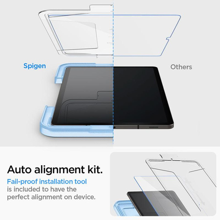 Spigen GLAS.TR EZ FIT - Edzett üveg Samsung Galaxy Tab S9+ 12.4" (átlátszó)