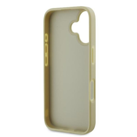 Coque Guess Fixed Glitter Big 4G - iPhone 16 Plus Case (Gold)