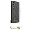 Guess 4G Charms Collection - Etui Samsung Galaxy S22 Ultra (szary)
