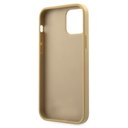 Guess V Quilted - iPhone 12 Pro Max Case (Gold)
