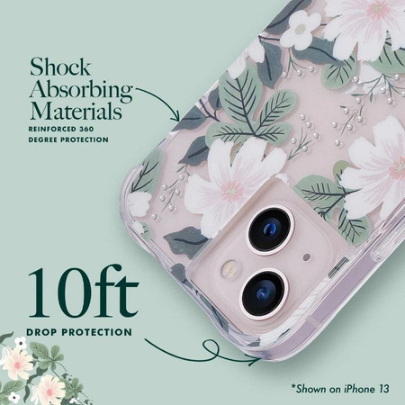 Rifle Paper Clear - iPhone 14 tok (fűzfa)