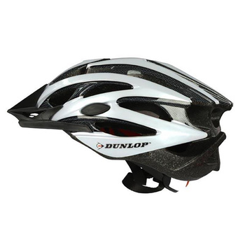 Dunlop - Casque vélo MTB r. L (blanc et noir)