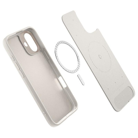Spigen Cyrill Kajuk MagSafe - iPhone 16 tok (krém)