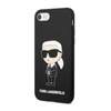 Karl Lagerfeld Silikon NFT Ikonik - Hülle iPhone SE (2022 / 2020) / 8 / 7 (schwarz)