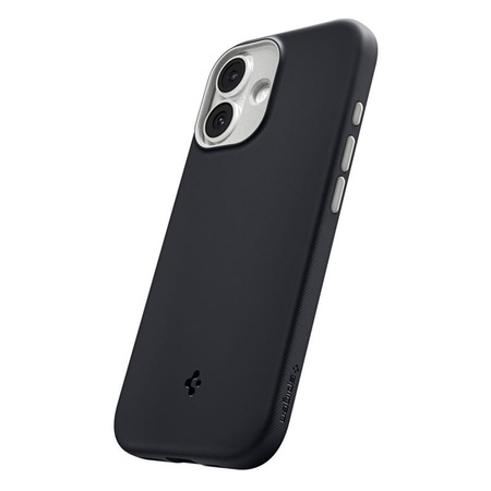 ETUI DO IPHONE 17 do MAGSAFE SPIGEN NANO ORYGINALNE CZARNE ELEGACKIE CASE