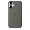 Apple Silicone Case - Coque en silicone avec MagSafe pour iPhone 16 (Mountain Grey)
