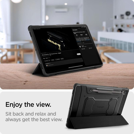 Spigen Rugged Armor Pro - Etui Samsung Galaxy Tab S10 FE+ 13.1" (Czarny)