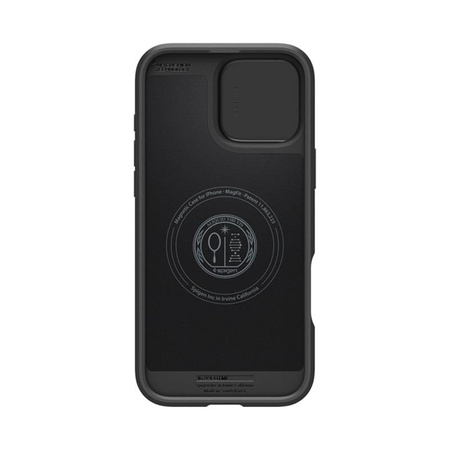 Spigen Optik Armor MagSafe - Gehäuse für iPhone 16 Pro (Schwarz)