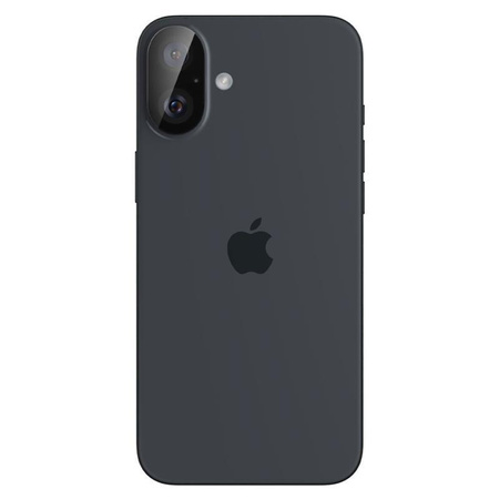 Spigen Optik GLAS.TR Camera Protector 2er-Pack - Objektivschutzglas für iPhone 16 / 16 Plus (2 Stück) (Schwarz)