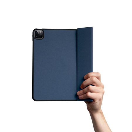 Crong FlexFolio - iPad Air 11" Tasche M3 (2025) / iPad Air 11" M2 (2024) / iPad Air 10.9" (5. - 4. Gen.) / iPad Pro 11" (2022-2021) mit Apple Pencil (blau)