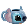 Disney Stitch - Mug en céramique 3D dans un coffret cadeau de 375 ml