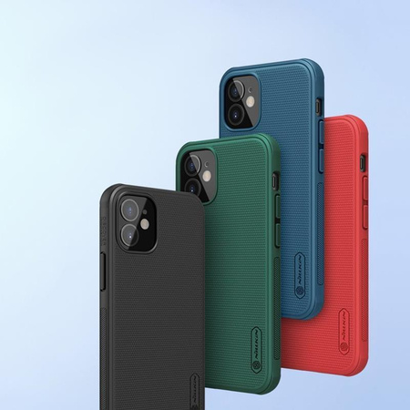 Nillkin Super Frosted Shield Pro - Apple iPhone 12 Mini tok (piros)