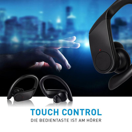 Grundig - Casque de sport sans fil Bluetooth TWS