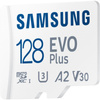 Samsung microSDXC EVO Plus - 128 GB UHS-I / U3 A2 V30 Speicherkarte mit Adapter