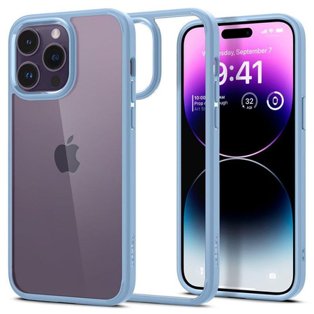 Spigen Ultra Hybrid - Case for iPhone 14 Pro Max (Blue)