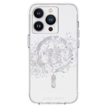 Case-Mate Karat MagSafe - iPhone 14 Pro case decorated with mother-of-pearl (A Touch of Pearl)