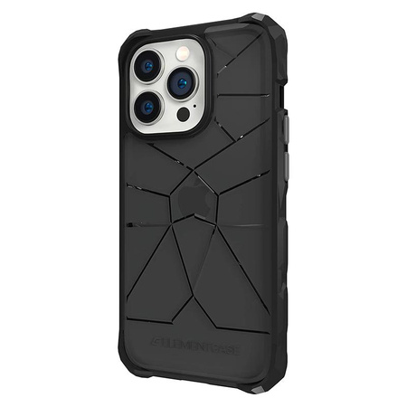 Element Case Special Ops X5 - Armored iPhone 14 Pro Max Case (Mil-Spec Drop Protection) (Smoke/Black)