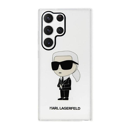 Karl Lagerfeld IML NFT Ikonik - Samsung Galaxy S23 Ultra Tasche (transparent)