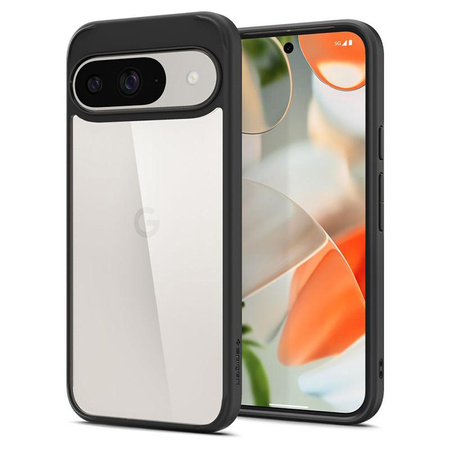 Spigen Ultra Hybrid - Étui pour Google Pixel 9 / 9 Pro (Noir mat)