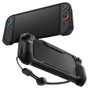 Spigen Rugged Armor - tok Nintendo Switch 2 készülékhez (matt fekete)