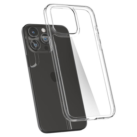 Spigen Airskin Hybrid - Coque pour iPhone 15 Pro (Transparent)