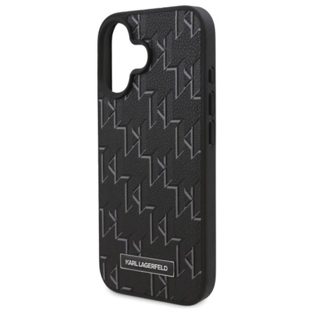 Karl Lagerfeld Hot Stamp MagSafe - iPhone 16 Case (black)