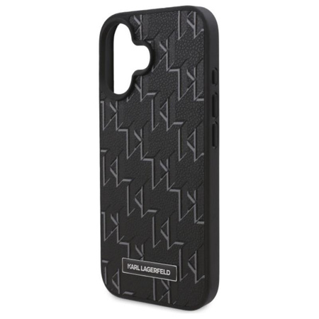 Karl Lagerfeld Hot Stamp MagSafe - Case for iPhone 16 (black)