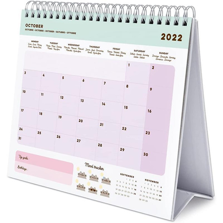 Pusheen - Calendrier de bureau 2022 de la collection Foodie