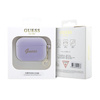 Guess Silicone Heart Charm - pouzdro pro Apple AirPods Pro 2 (fialové)