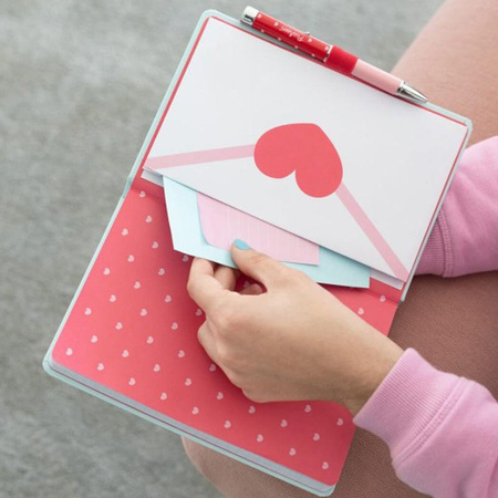 Pusheen - Notebook + pen flashlight from the Purrfect Love collection