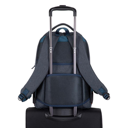 Rivacase - Galapagos, sac à dos pour ordinateur portable 15.6" (gris foncé)