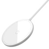 Baseus Simple Mini - Chargeur inductif sans fil 15 W Mag Safe (blanc)