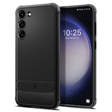 Spigen Rugged Armor - tok Samsung Galaxy S23+ (matt fekete)