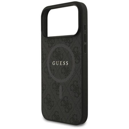 ETUI DO IPHONE 17 PRO MAX do MAGSAFE GUESS CZARNE MAGNETYCZNE ELEGANCKIE