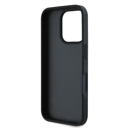 Karl Lagerfeld Cardslots Monogramm - iPhone 16 Pro Max Tasche (schwarz)