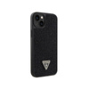 Guess Rhinestone Triangle - pouzdro pro iPhone 14 Plus (černé)