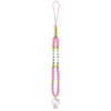 Hello Kitty Pearls and Beads Kitty Charm - Phone Pendant (pink)