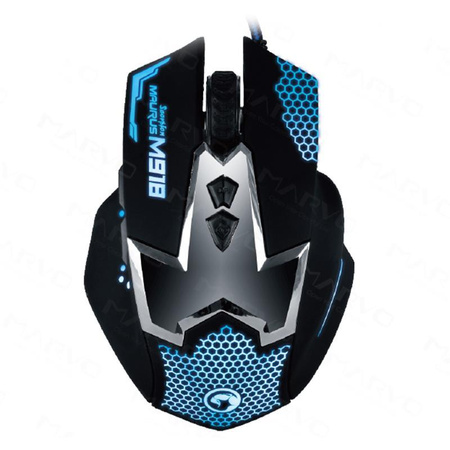 Marvo M418 - Mysz optyczna dla graczy 2400 DPI (czarny)