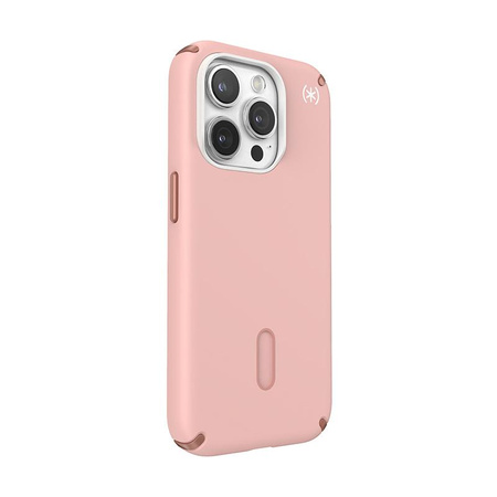 Speck Presidio2 Pro ClickLock & MagSafe - pouzdro pro iPhone 15 Pro (Dahlia Pink/Rose Copper)